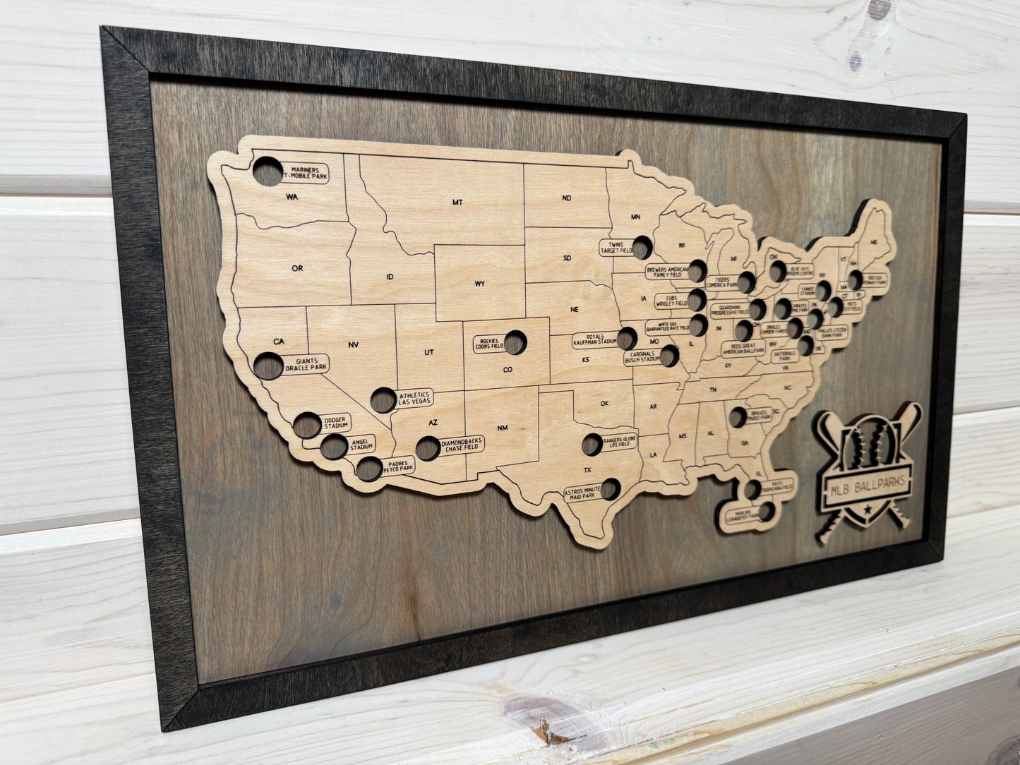 Baseball Parks Mini (Grey/Black)