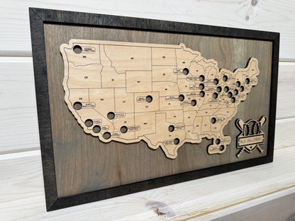 Baseball Parks Mini (Grey/Black)