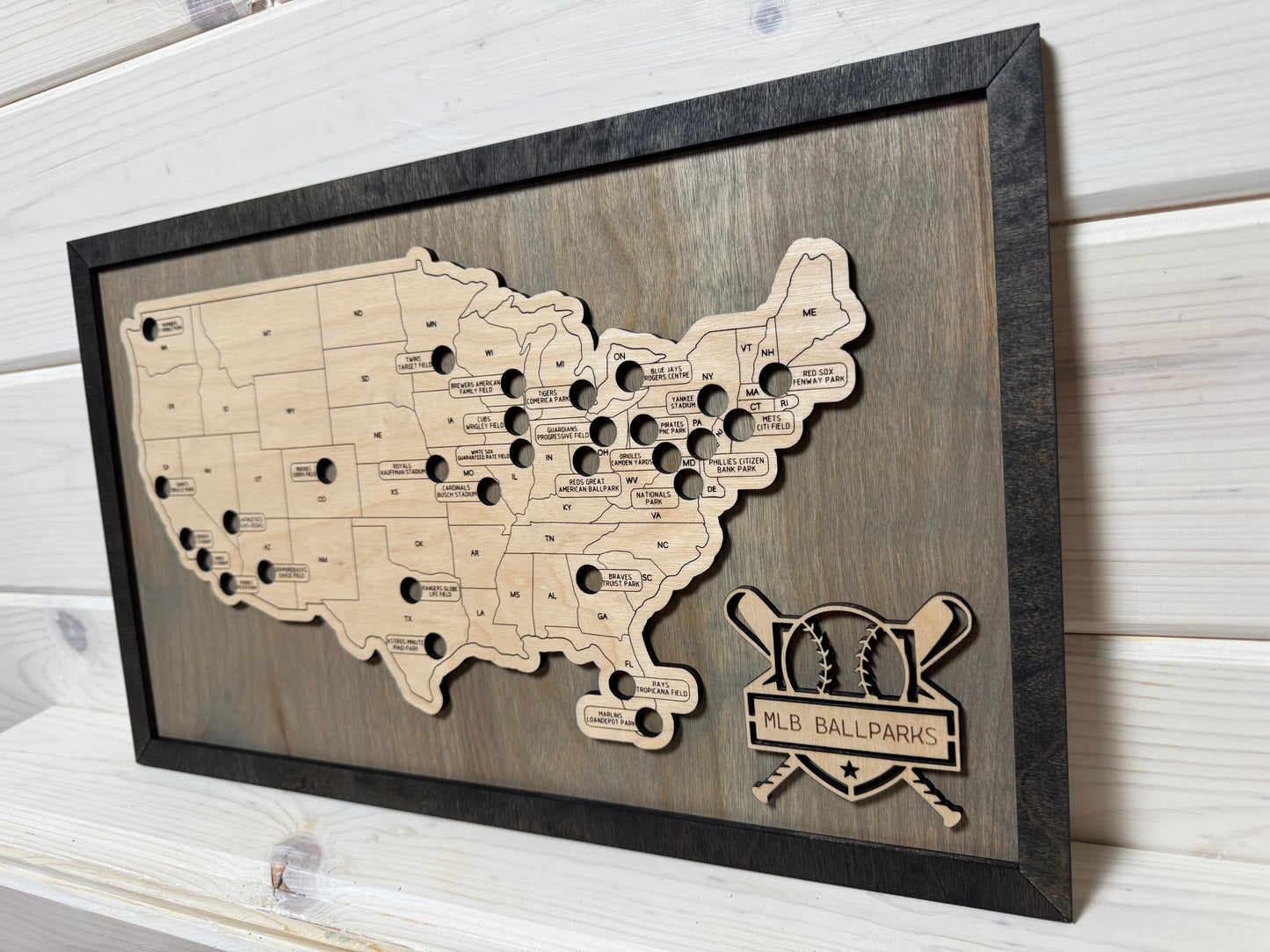 Baseball Parks Mini (Grey/Black)