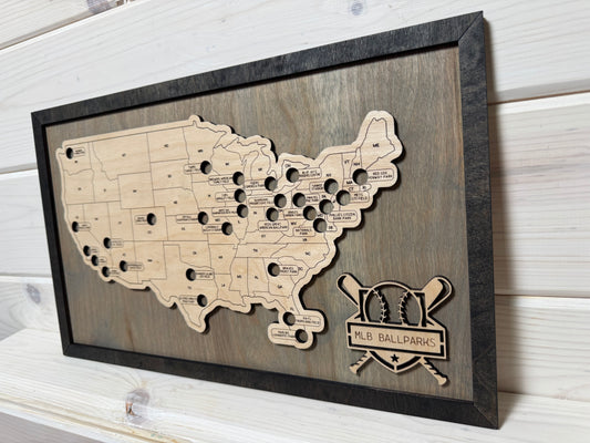 Baseball Parks Mini (Grey/Black)