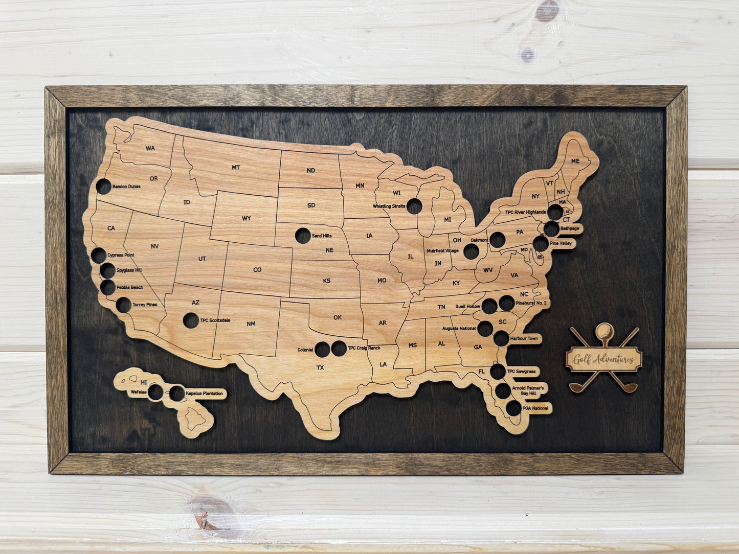 Golf Course Mini (Black/Jacobean)