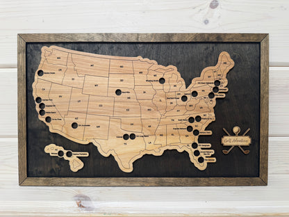 Golf Course Mini (Black/Jacobean)