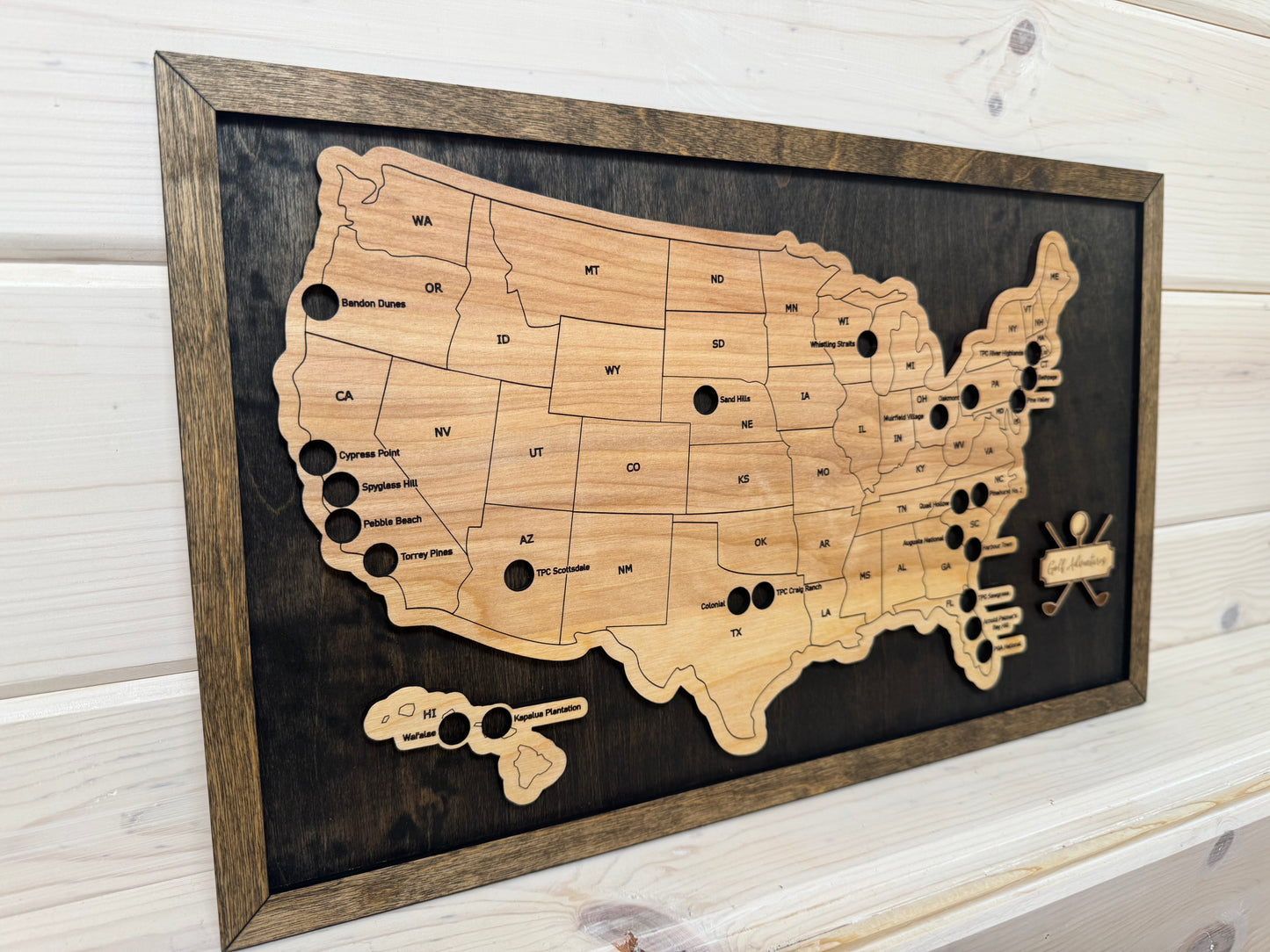 Golf Course Mini (Black/Jacobean)