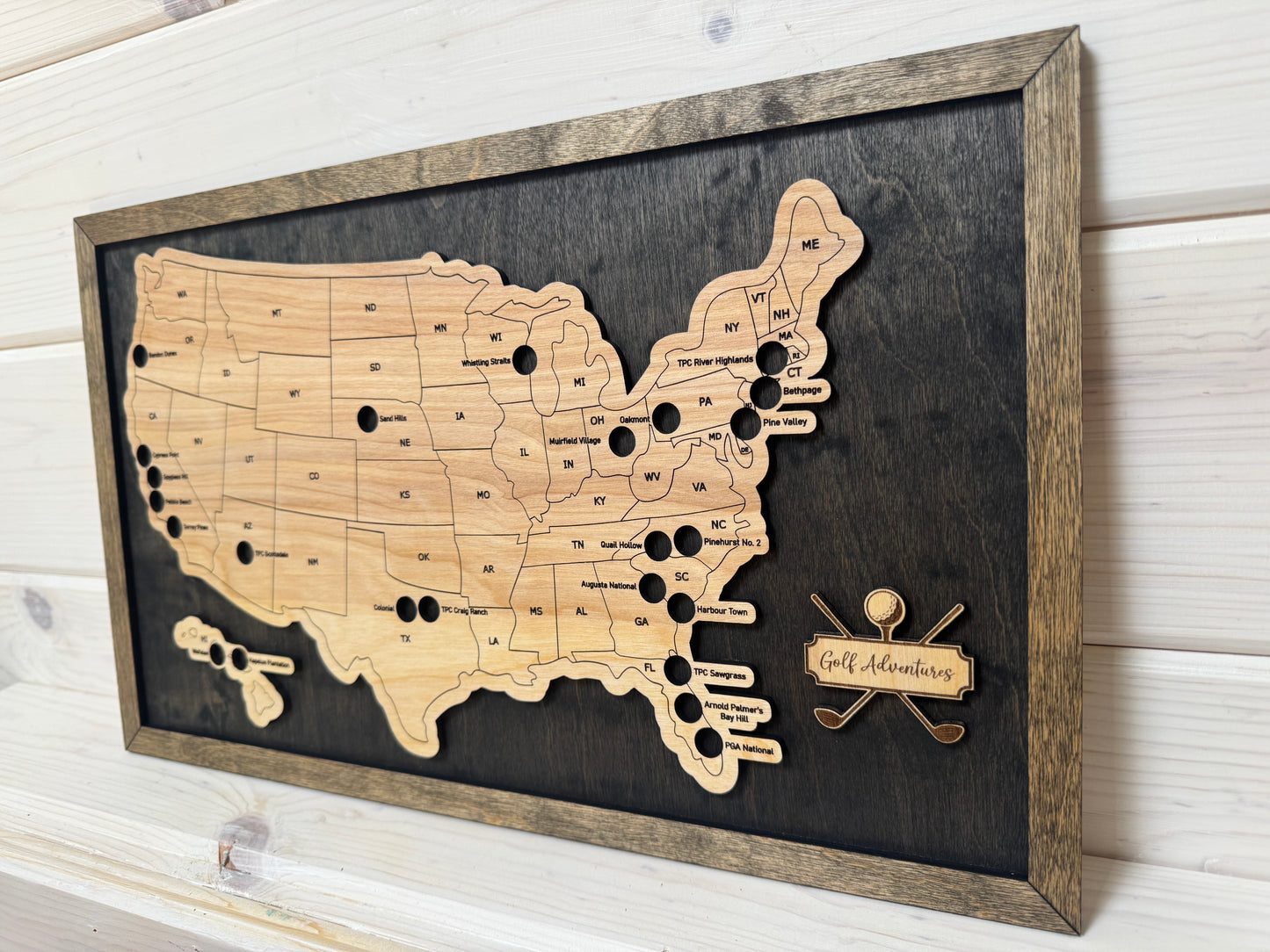 Golf Course Mini (Black/Jacobean)