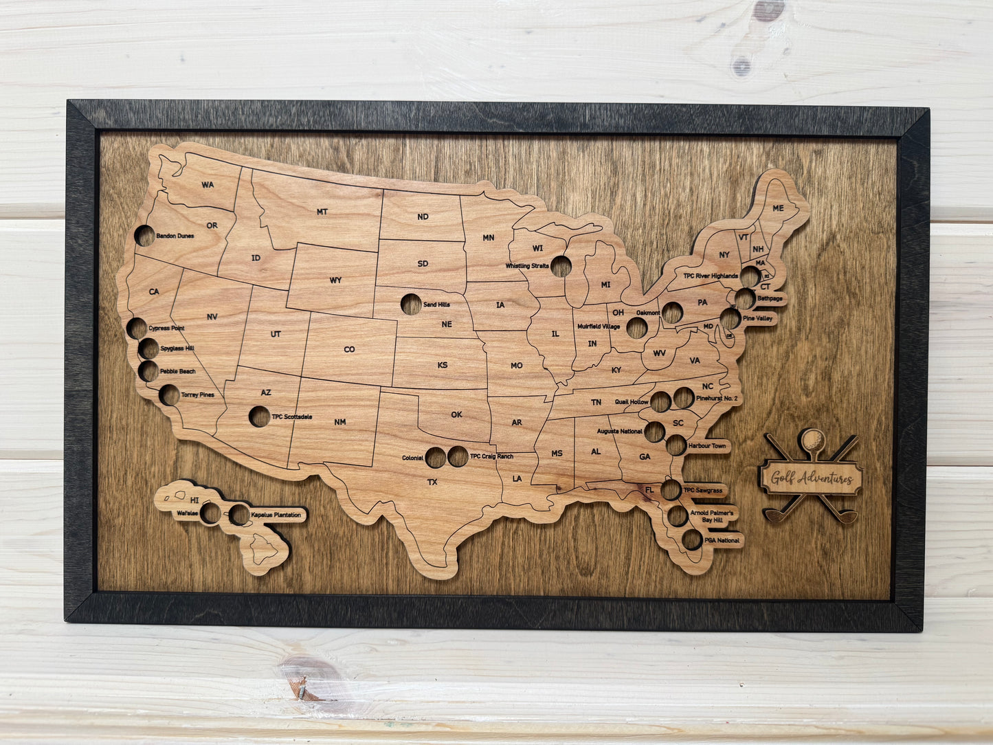 Golf Course Mini (Early American/Black)