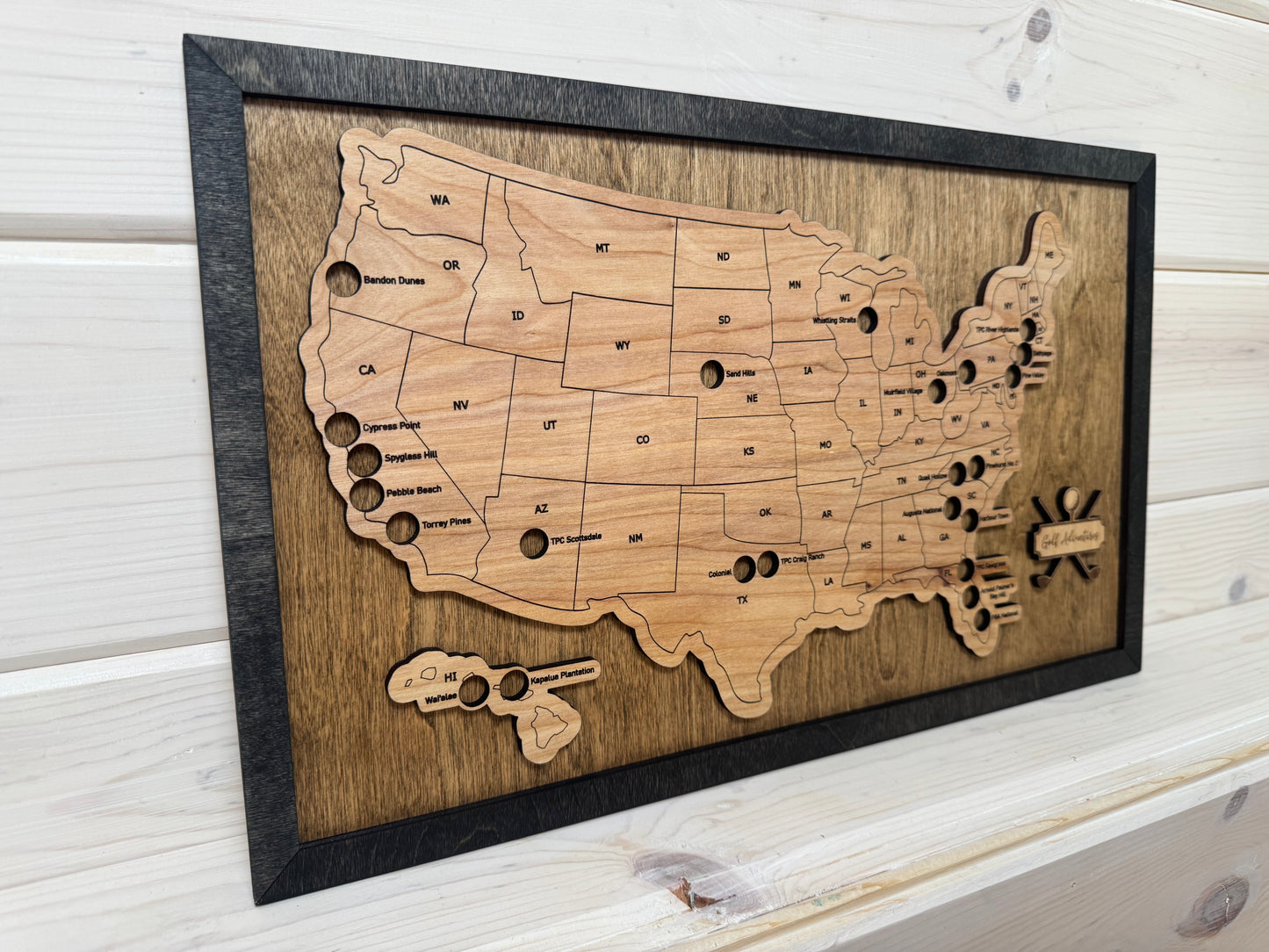 Golf Course Mini (Early American/Black)