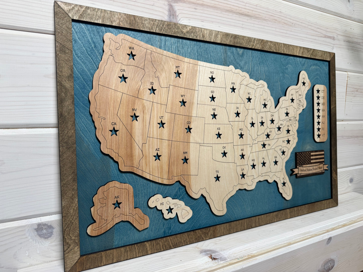 U.S. States (Blue/Jacobean)